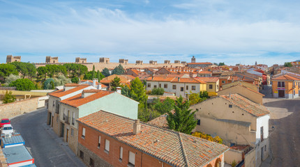 Medieval wall around the city of Avila