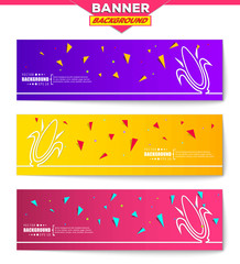 Naklejka premium Abstract creative concept vector background for Web and Mobile Applications, Illustration template design, business infographic, page, brochure, banner, presentation, poster, cover, booklet, document