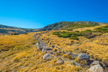 Hills of natural park Sierra de Gredos