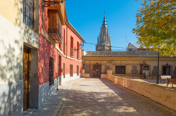Fototapeta na wymiar Detail of a church in Toledo