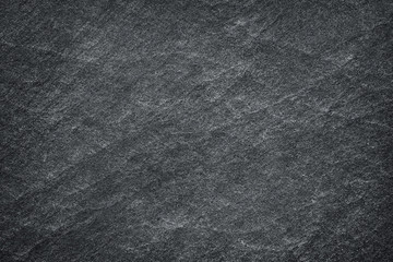 Dark grey black slate background or texture