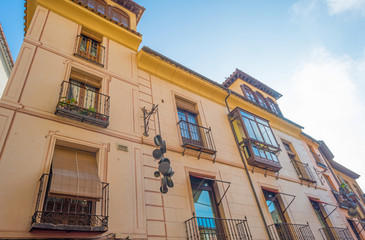 Obraz premium House in the city of Toledo