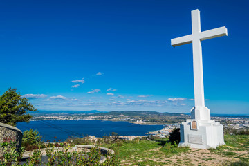 Sète vue du mont Saint-Clair.