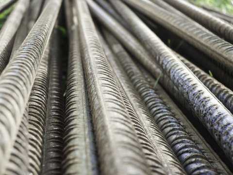 rods of reinforcing steel