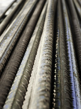 rods of reinforcing steel