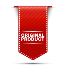 original product, red vector original product, banner original product