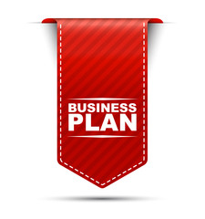 business plan, red vector business plan, banner business plan
