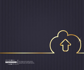 Abstract creative concept vector background. For web and mobile applications, illustration template design, business infographic, brochure, banner, presentation, poster, cover, booklet, document