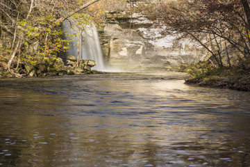 Minneopa Falls In Autumn