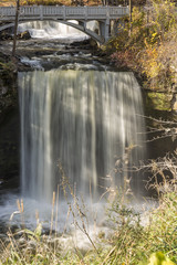 Minneopa Falls In Autumn
