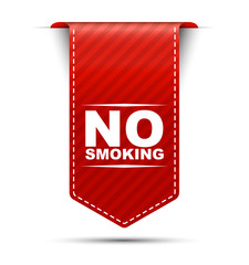 no smoking, red vector no smoking, banner no smoking