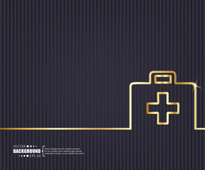 Fototapeta premium Abstract creative concept vector background. For web and mobile applications, illustration template design, business infographic, brochure, banner, presentation, poster, cover, booklet, document