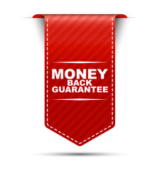 money back guarantee, red vector money back guarantee, banner money back guarantee