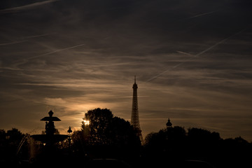 Obraz premium Sunset in Paris 5