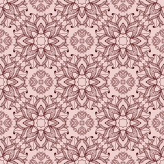 Seamless pattern in boho style1