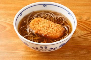 コロッケ蕎麦