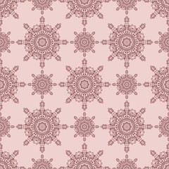 Seamless pattern in boho style2