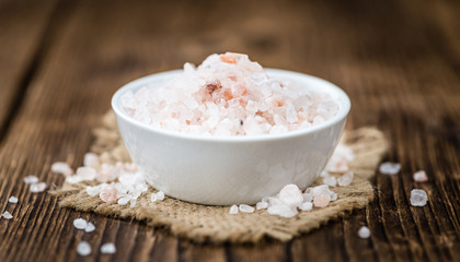 Pink Salt (selective focus)