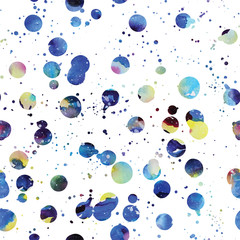 Watercolor galaxy background.
