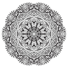Ethnic round ornament. Hand drawn mandala