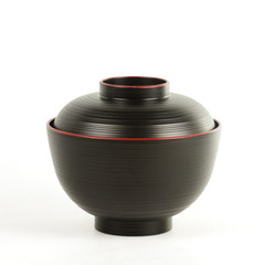 Traditional soup bowl Japanese style