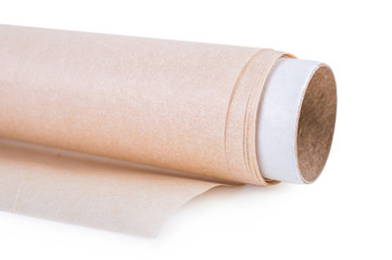 parchment on a white background