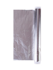 food foil on a white background