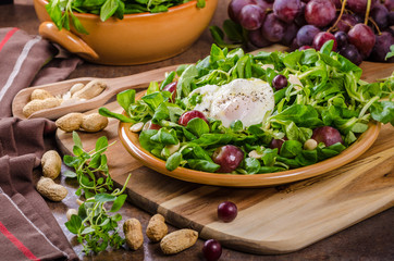 Lamb lettuce salad