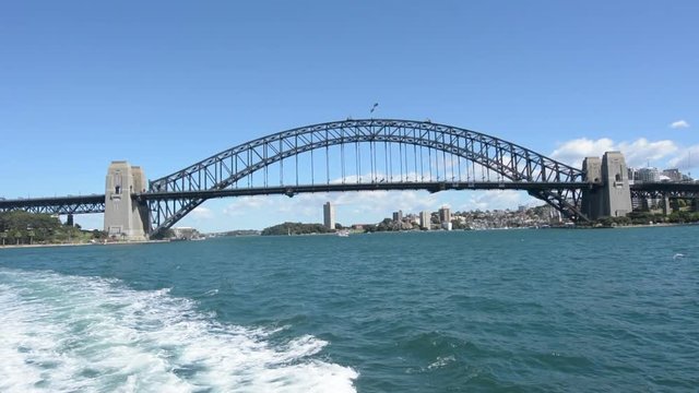 Sydney Harbour Bridge Australia in Sydney New South Wales, Australia.