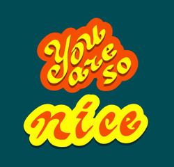 175257 You are so nice quote