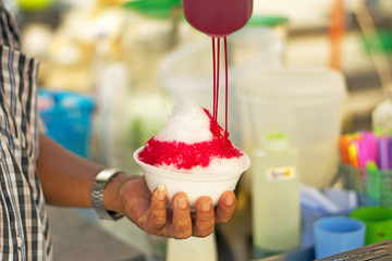 shaved ice