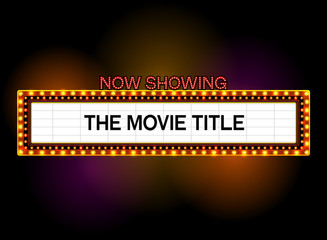 45 988 Motion Picture Signs Theatre Wall Murals Canvas Prints Stickers Wallsheaven