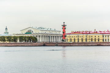 Naklejka premium Vasilyevsky Ostrov view