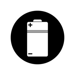 Battery icon. Energy power technology and charge theme. Isolated design. Vector illustration