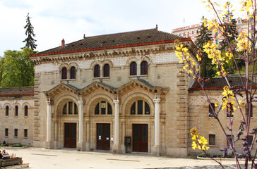 Chatel-Guyon, France. The thermal baths.