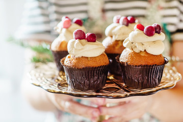 Christmas cupcakes