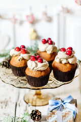 Christmas cupcakes