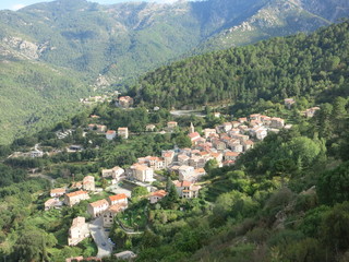 Fototapeta na wymiar Korsika Vivario 6