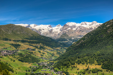 Obraz premium monte rosa