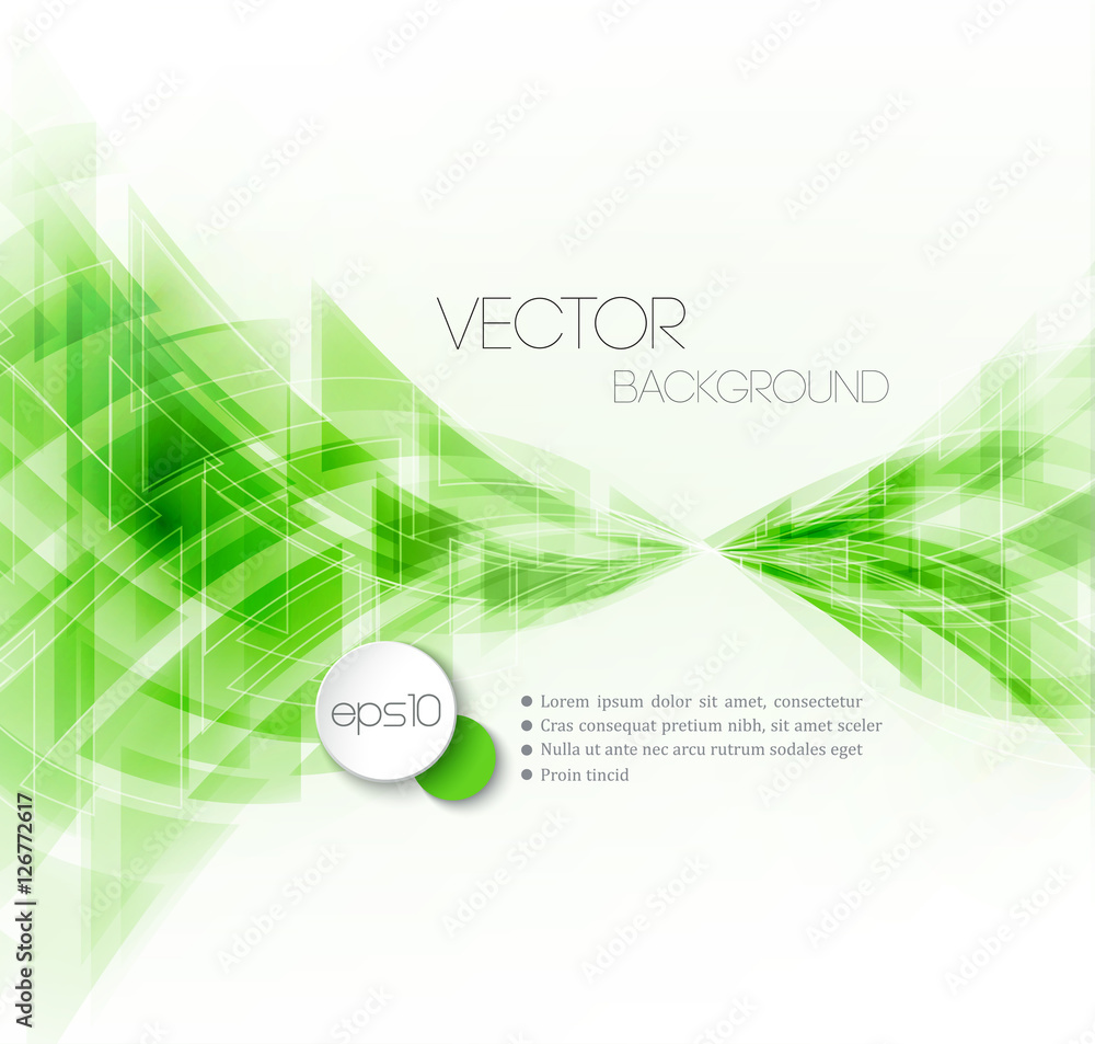 Poster abstract geometric background design