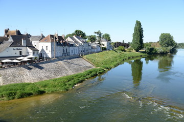 Fototapeta na wymiar Amboise an der Loire