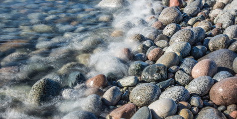 Steine in der Brandung