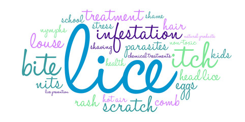 Lice Word Cloud