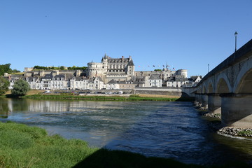 Fototapeta premium Amboise an der Loire