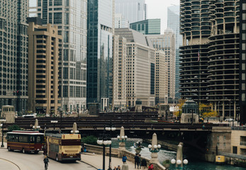 Downtown Chicago Bridges