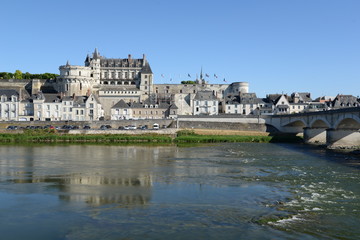 Fototapeta na wymiar Amboise an der Loire