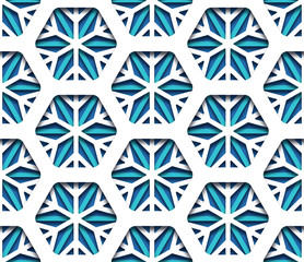 Layout winter seamless pattern