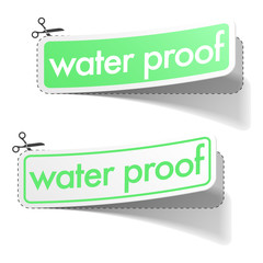 Water proof stickers 