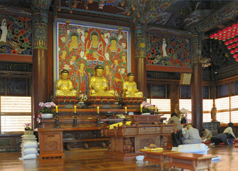 The Bongeunsa temple Seoul