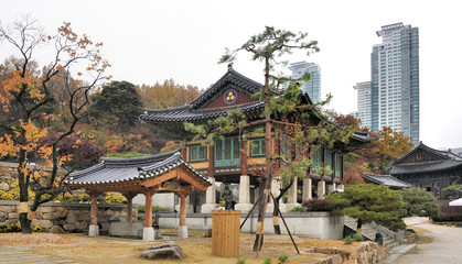Fototapeta premium The Bongeunsa temple Seoul
